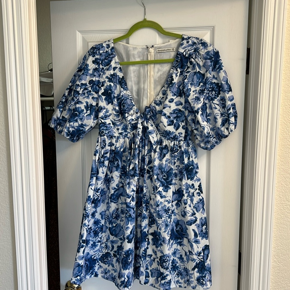 Puff Sleeve Floral dress